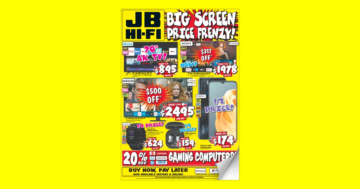 jb hi fi screen